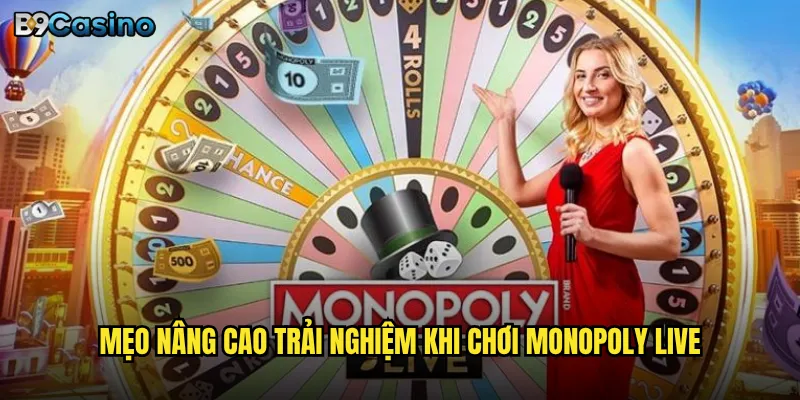 Monopoly Live B9casino Có Là Sự Kết Hợp Hoàn Hảo Giữa Board Game Và Cá Cược? 3 Mẹo nâng cao trải nghiệm khi chơi Monopoly Live